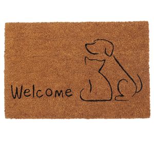 Limpiapiés Pets fibra de coco 40x60 cm