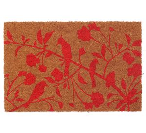 Limpiapiés Birds café 40x60 cm