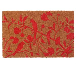 Limpiapiés Birds fibra de coco 45x75 cm