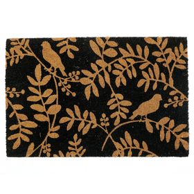 Limpiapiés Leaves fibra de coco 40x60 cm