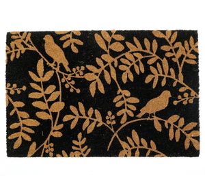 Limpiapiés Leaves fibra de coco 40x60 cm