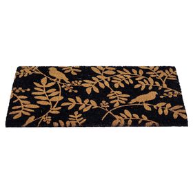 Limpiapiés Leaves fibra de coco 40x60 cm