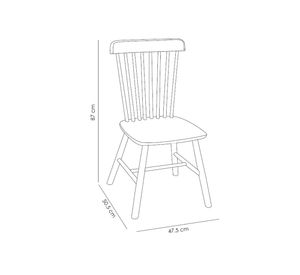 Silla Barritas 2.0 negro