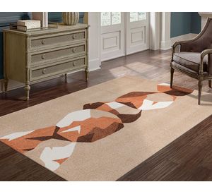 Alfombra frise light Velut beige 160x235 cm