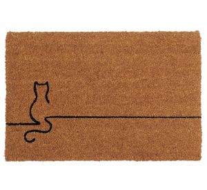 Limpiapiés Katze café 40x60 cm