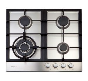 Encimera a gas 4 quemadores Design 60 2.0 NAT inox FDV