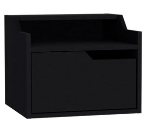 Velador flotante 1 cajón Busan wengue