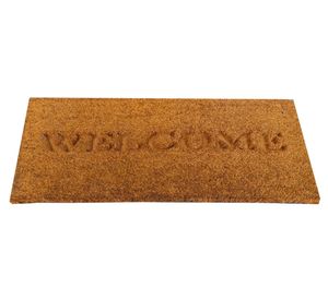 Limpiapiés Welcome fibra de coco 40x60 cm