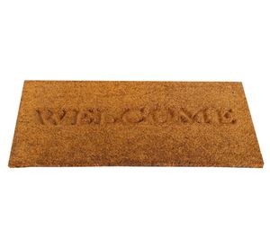 Limpiapiés Welcome fibra de coco 45x75 cm