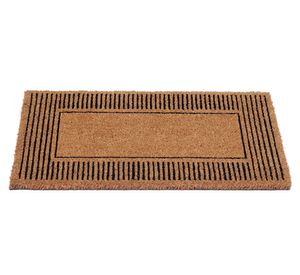 Limpiapiés Stripes fibra de coco 45x75 cm