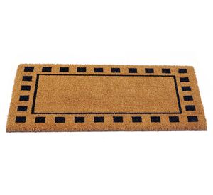 Limpiapiés Squares fibra de coco 45x75 cm