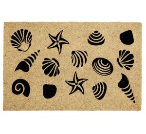 Limpiapiés Shells fibra de coco 40x60 cm