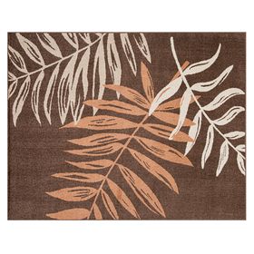 Alfombra frise light Velut marrón 160x235 cm