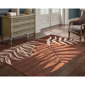 Alfombra frise light Velut marrón 160x235 cm