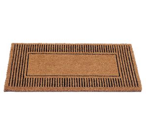 Limpiapiés Stripes café 40x60 cm