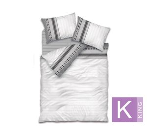 Juego de sábanas king 180 hilos Bursa multicolor