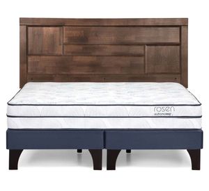 Cama europea Autonomy Sky king base dividida + respaldo Dolce