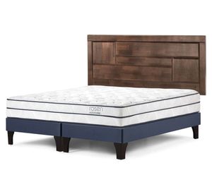 Cama europea Autonomy Sky king base dividida + respaldo Dolce