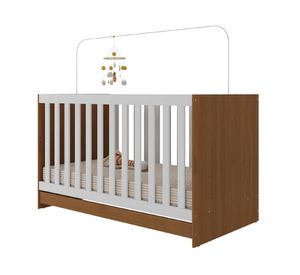 Cuna corral new 3 funciones MP0527R 80.5x66x133 cm café