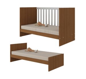 Cuna corral new 3 funciones MP0527R 80.5x66x133 cm café
