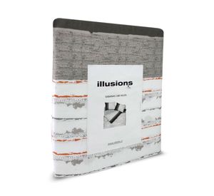 Juego de sábanas 1.5 plazas 180 hilos Golet multicolor