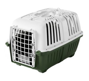 Jaula transporte mascota 31.8x31x47 cm