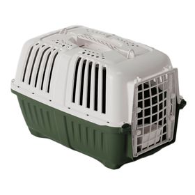 Jaula transporte mascota 31.8x31x47 cm