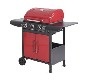 Parrilla a gas 3 quemadores Dakota