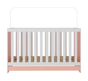 Cuna corral New 3 funciones 80.5x66x133 cm rosado