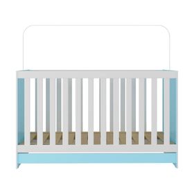 Cuna corral New 3 funciones 80.5x66x133 cm celeste