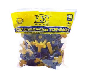 Sistema nivelador Tornado 1 mm 50 un.