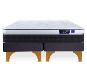 Cama europea 2 plazas Nexus base dividida