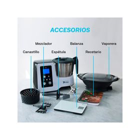 Robot de cocina 1800W Kitchen Pro blanco EasyWays.