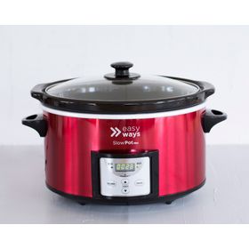 Olla eléctrica 3.8 litros Slow Pot Mini rojo