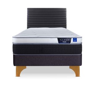 Cama europea 1.5 plazas Nexus + respaldo Modern