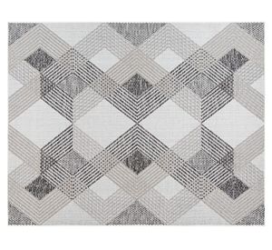Alfombra Urban Polipropileno crema 240x240 cm