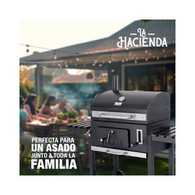 Parrilla a carbón Square negro