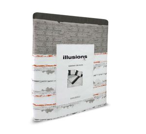 Juego de sábanas 2 plazas 180 hilos Golet multicolor