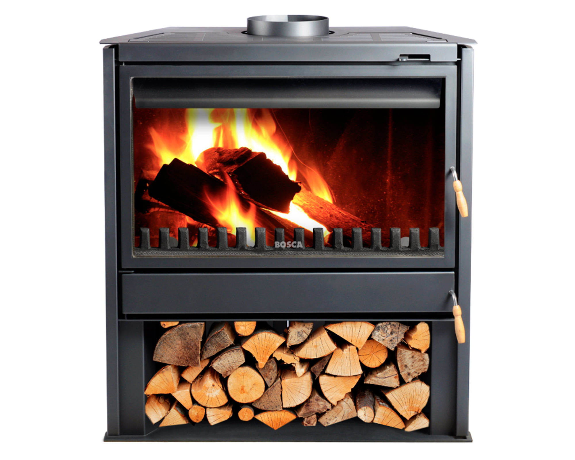 Bosca Chimenea a leña 850 Freestanding 27000 W