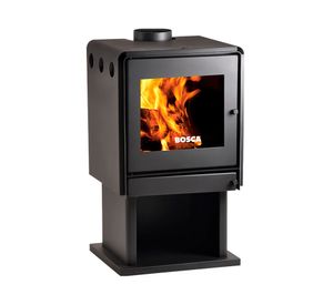 Calefactor a leña 13.9 kW Limit 480 negro