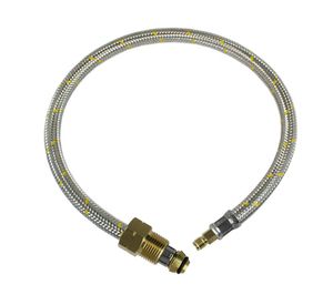 Regulador de gas 45 kg TRC-1936 gris + 2 flexibles