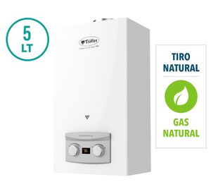 Calefont tiro natural 5 litros gas natural Albin Trotter.