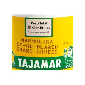 Marmolina 25 kg EF-30 blanco