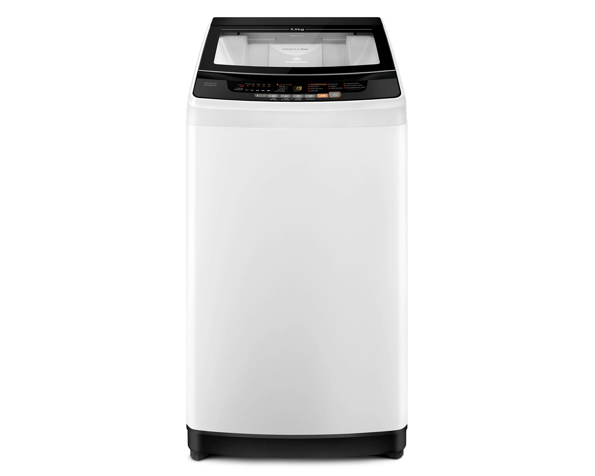 Mademsa Lavadora carga superior 9.5 kg BZG blanco