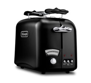 Tostador 2 rebanadas Argento negro Delonghi