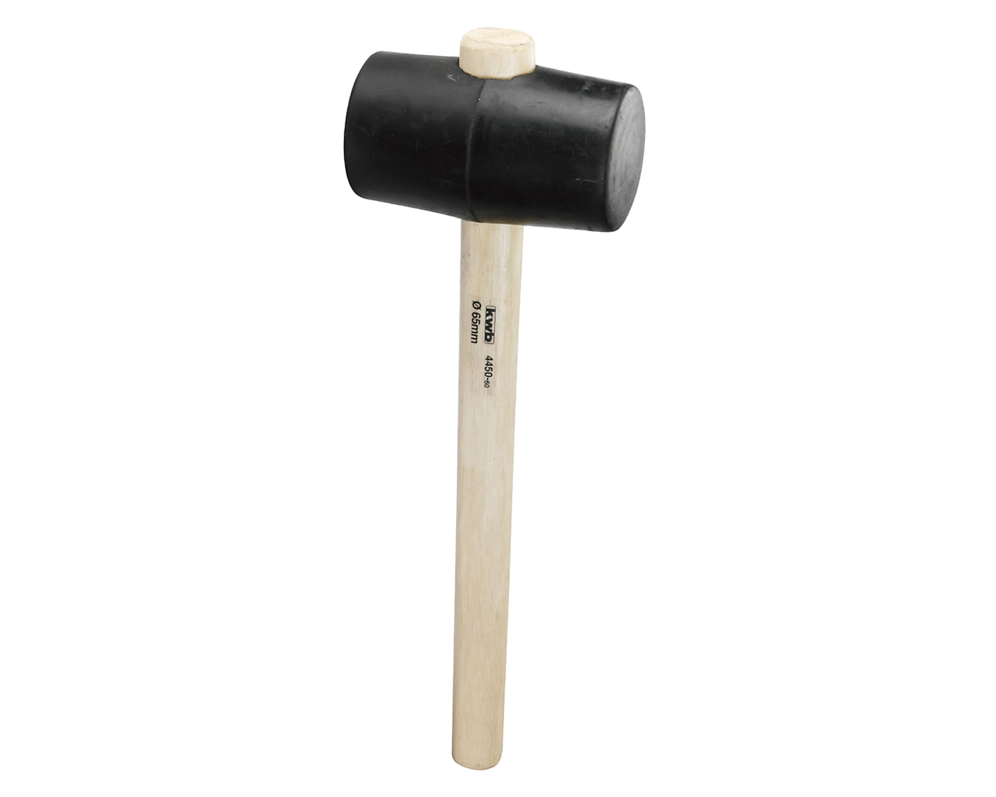 Martillo goma mango madera 65 mm negro