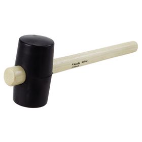 Martillo goma mango madera 65 mm negro