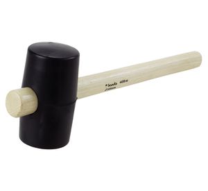 Martillo goma mango madera 65 mm