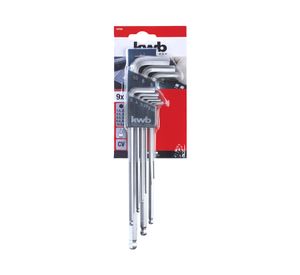 Set 9 llaves hexagonales 1.5 a 10 mm