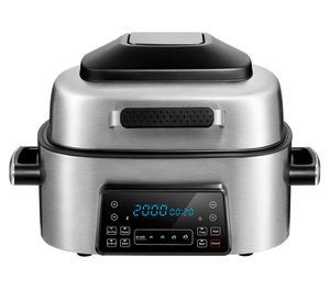 Freidora de aire 30x43 cm 1660W Air Fryer Grill gris EasyWays